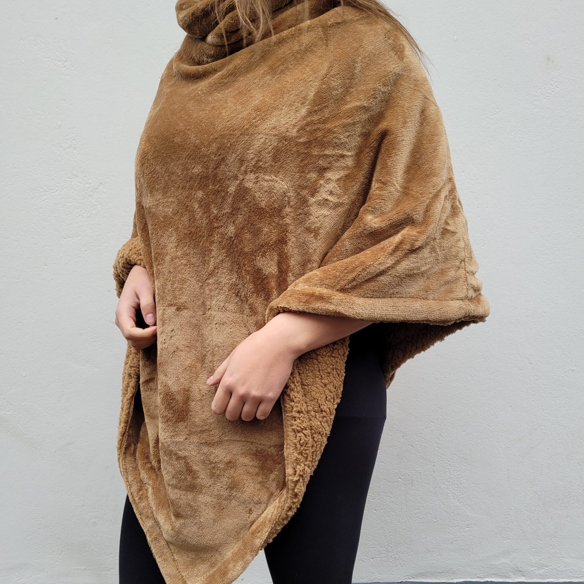 Mooi symbool melodie Poncho Kopenhagen Camel | De Vries Slaapcomfort kopen?