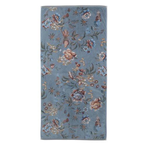 Pip Studio Badlaken Secret Garden Blue