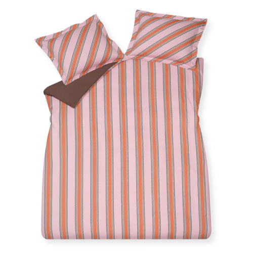 Vandyck Dekbedovertrek Preppy Stripe Pink