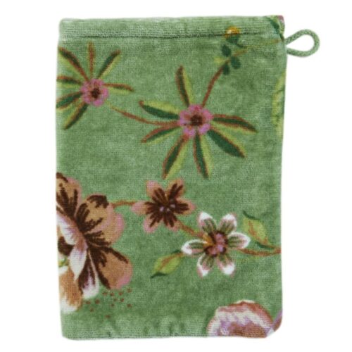 Pip Studio Washand Secret Garden Green