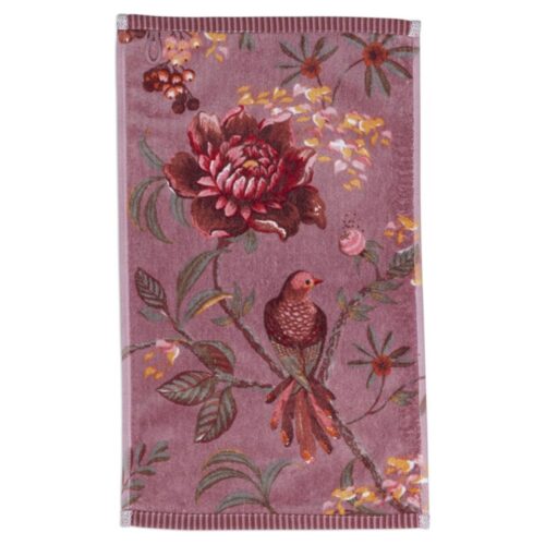 Pip Studio Gastendoek Secret Garden Mauve