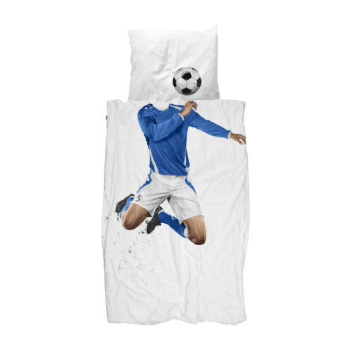 Snurk Dekbedovertrek Soccer Champ Blauw