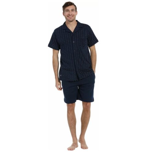 Pastunette for Men Shortama 4399-624-7 Dark Blue