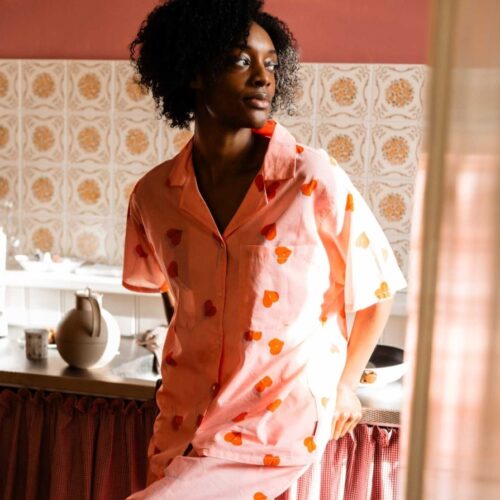 Snurk Lollipop Love Button Up Set One Size